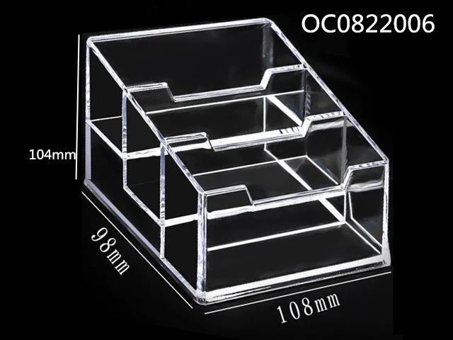 Acrylic business card case (3 grids)
