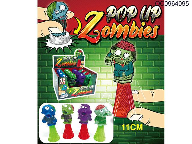 Bouncing zombie with light -12pcs/box